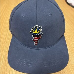 GOAT USA Navy Blue Cap with Embroidered Patch